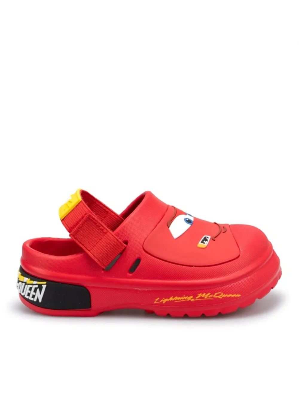 Disney Pixar Cars Red Toddler Comfort Clogs Size 7/8T NWT